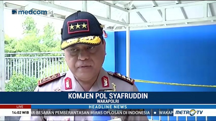 Wakapolri Pantau Rumah Bos Miras Cicalengka