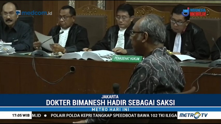 Bimanesh Mengaku Diminta Fredrich Membuat Surat Inap untuk Setnov