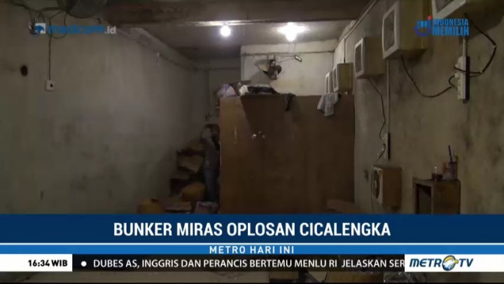 Ini Bunker Tempat Produksi Miras Oplosan di Cicalengka