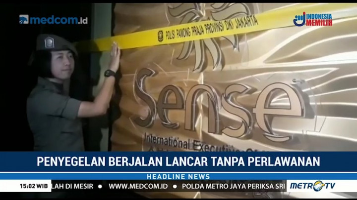 Dua Tempat Hiburan Malam di Jakarta Ditutup