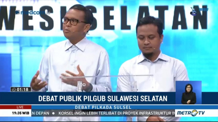 Debat Publik Kedua Pilgub Sulawesi Selatan 2018 (3)