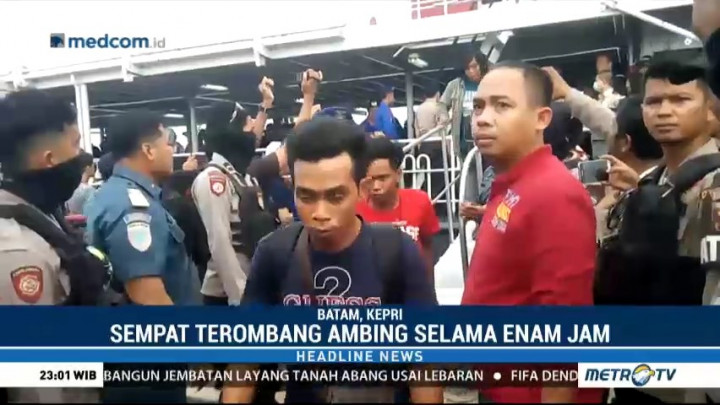 6 Jam Terombang-ambing, 101 TKI Ilegal Berhasil Dievakuasi