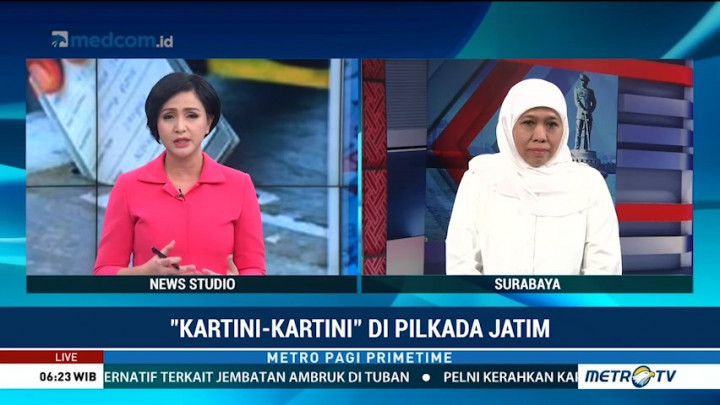Khofifah Indar Parawansa Bicara Isu Perempuan di Pilkada