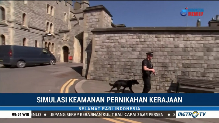 Kepolisian Inggris Gelar Simulasi Keamanan Pernikahan Pangeran Harry