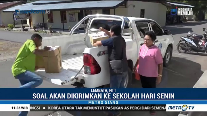 Pengamanan Distribusi Soal UN SMP di Lembata Diperketat