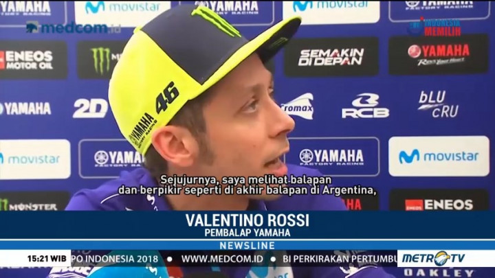 Rossi Lupakan Insiden Argentina