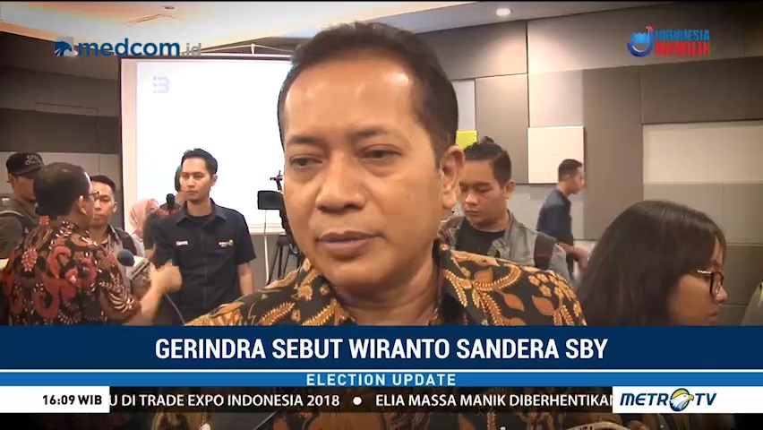 Gerindra Tuding Pertemuan Wiranto dan SBY Bahas Kasus Century