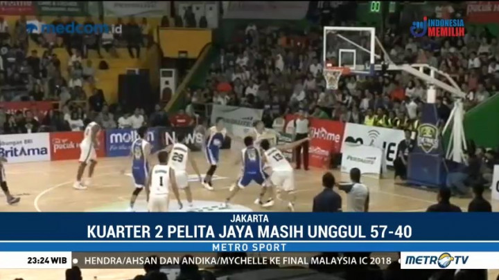 Final Kedua IBL 2018, Pelita Jaya Balas Kekalahan atas Satria Muda