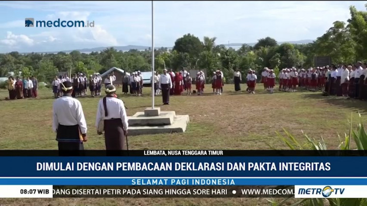 Pelajar di Lembata Gelar Deklarasi UN Jujur dan Berintegritas