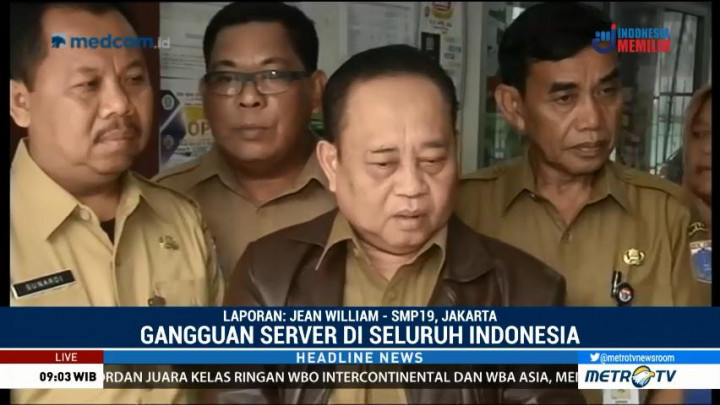 Pelaksanaan UNBK SMP Terlambat Akibat Gangguan Server