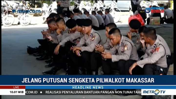 4 Ribu Personel Amankan Kota Makassar Jelang Putusan Sengketa Pilwalkot