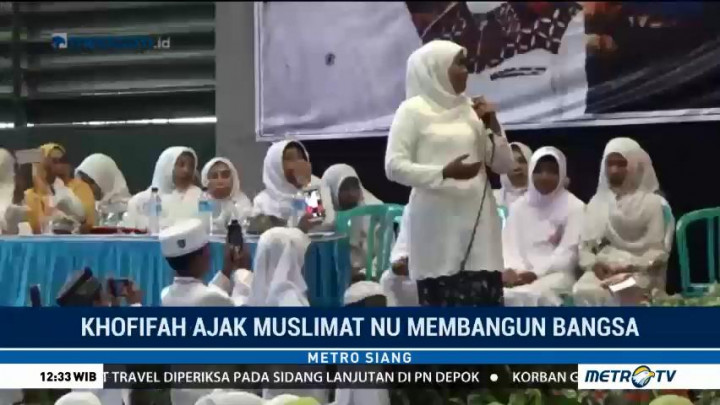 Khofifah Ajak Muslimat NU Membangun Bangsa