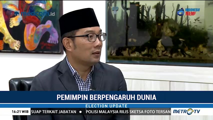 Masuk 50 Pemimpin Berpengaruh Dunia, Ini Kata Ridwan Kamil