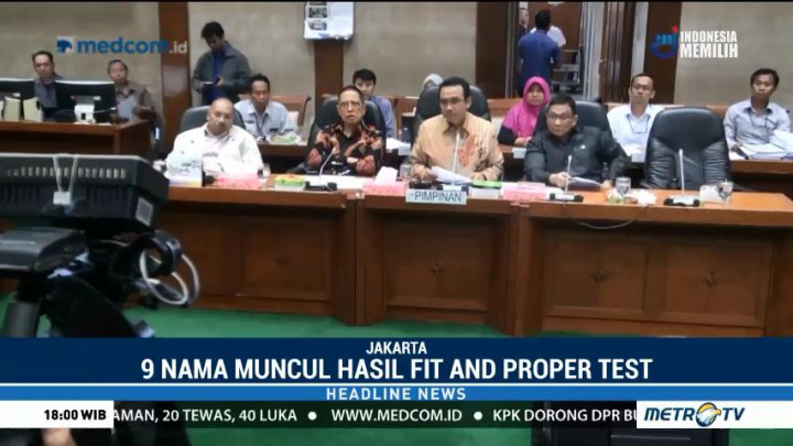 DPR Umumkan 9 Nama Komisioner Baru KPPU