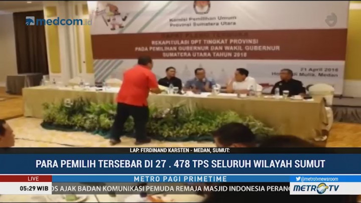 KPUD Tetapkan 9 Juta Pemilih Tetap di Pilgub Sumut 2018