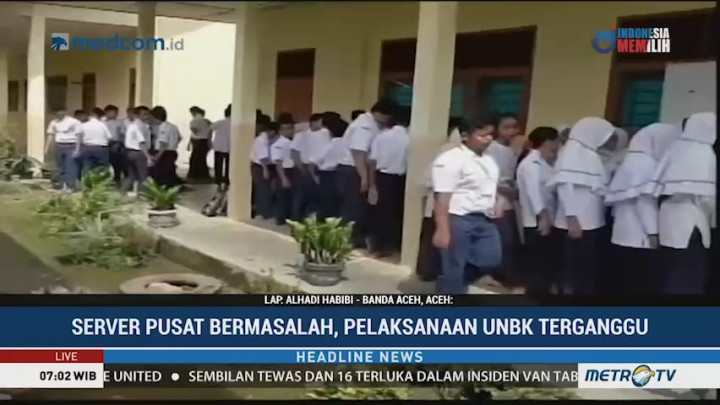 30 SMP di Aceh Gelar UNBK dengan Menumpang di Sekolah Lain