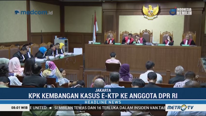 Setya Novanto Jalani Sidang Vonis Hari Ini