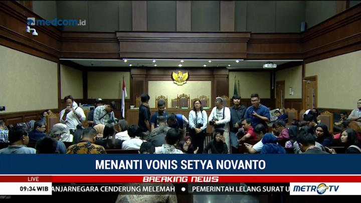 KPK Harap Setnov Divonis Sesuai Tuntutan