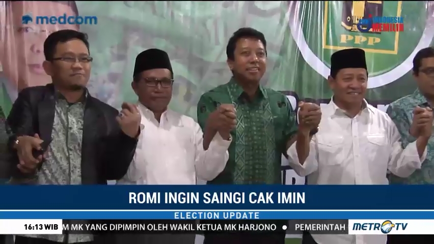 Romy Ingin Saingi Cak Imin Jadi Cawapres Jokowi