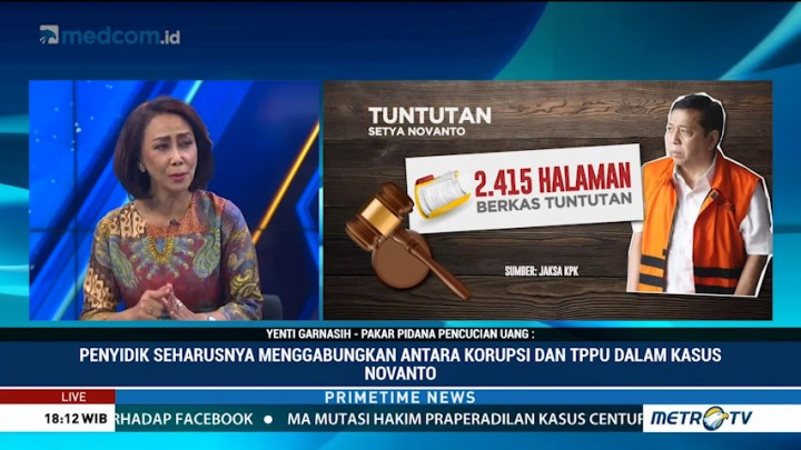 Strategi KPK Jerat Novanto Dinilai Salah