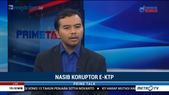 Survei ICW: 77 Persen Responden Ingin Setnov Dihukum Seumur Hidup