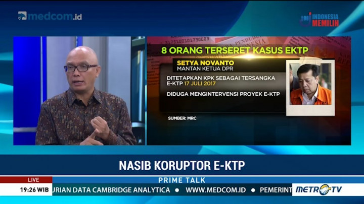 KPK Diminta Segera Ungkap Nama Besar di Belakang Novanto