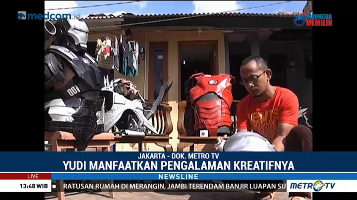 Yudi Sang Pembuat Kostum Super Hero