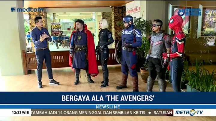 Bergaya Ala Super Hero 'The Avengers' (1)
