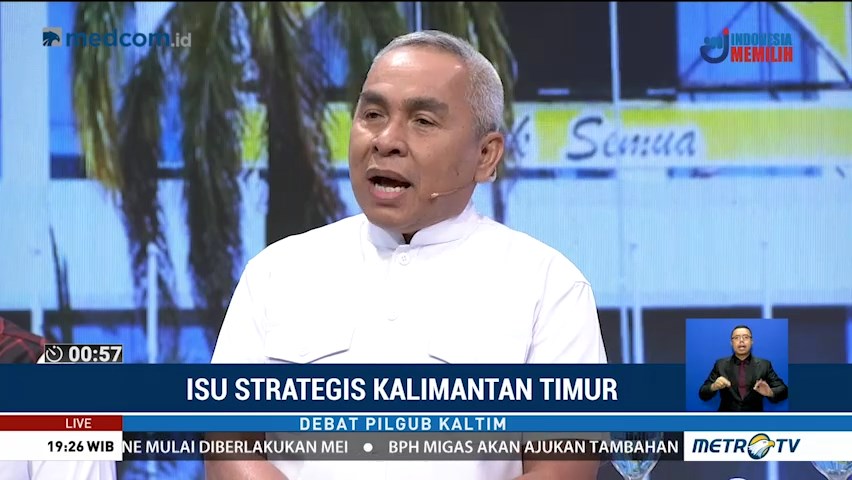 Debat Publik Pilkada Kalimantan Timur (2)