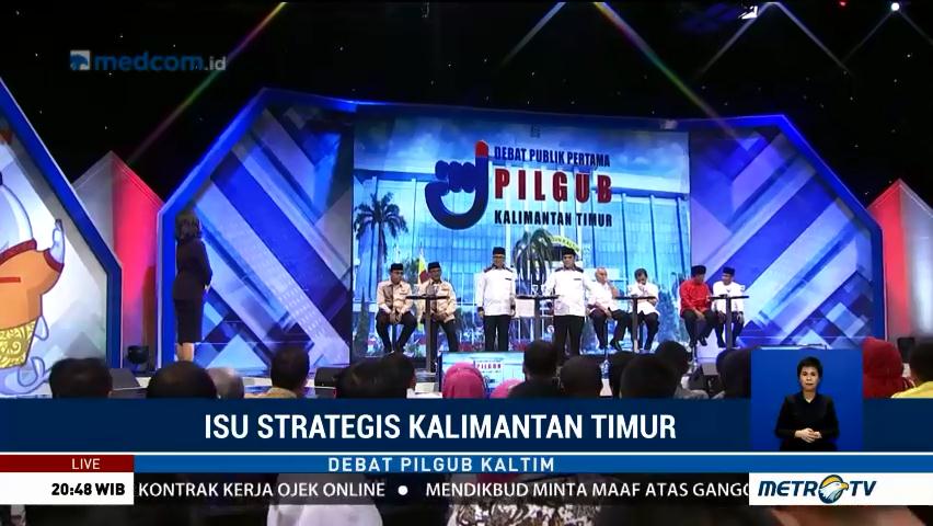 Debat Publik Pilkada Kalimantan Timur (6)