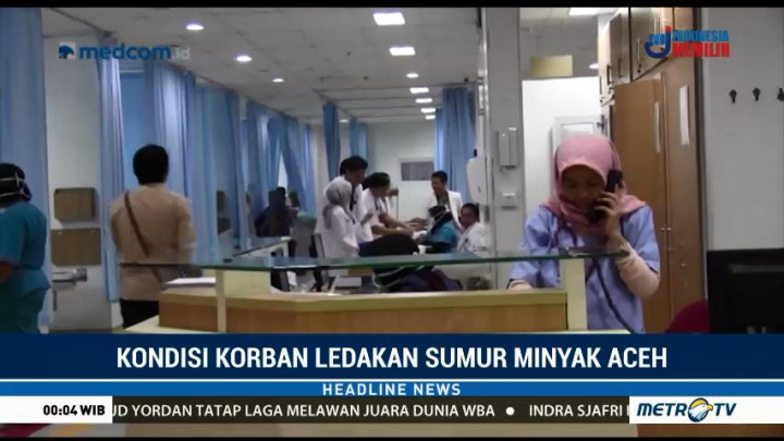 Seorang Korban Sumur Minyak Aceh Timur Meninggal di RS Adam Malik