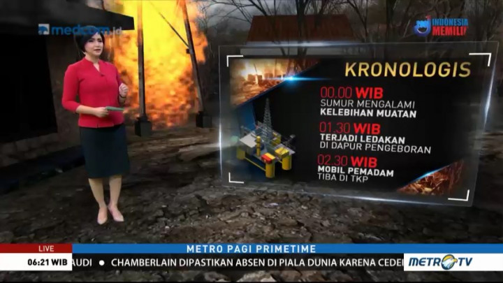 Kronologi Ledakan Sumur Minyak di Aceh Timur