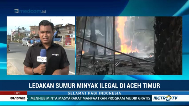 Kebakaran Sumur Minyak Diprediksi Baru Padam 2 Minggu Lagi