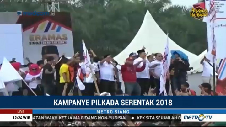 Edy Rahmayadi-Musa Rajekshah Gelar Kampanye Akbar di Kisaran