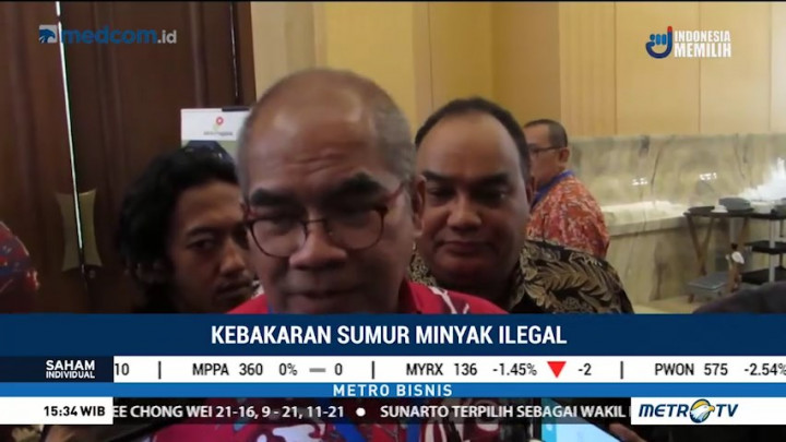 SKK Migas Sebut Kebakaran Sumur Minyak Akibat Aktivitas Ilegal