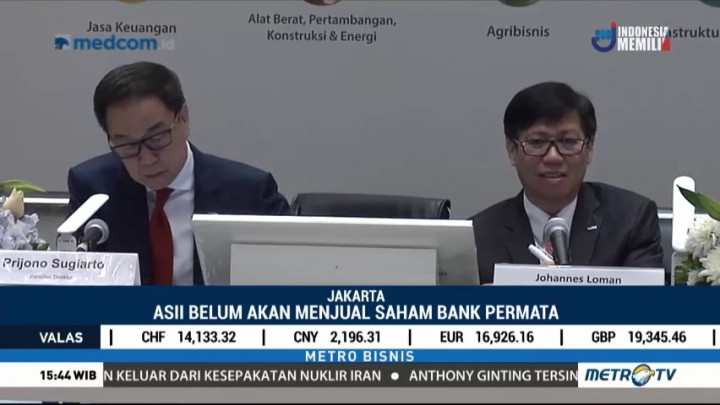Astra Bantah Lepas Saham di Bank Permata