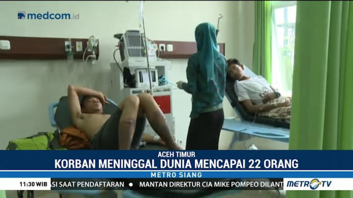 Enam Korban Ledakan Sumur Minyak di Aceh Timur Masih Dirawat Intensif