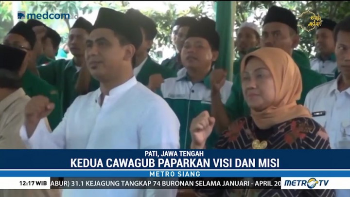Saat Taj Yasin dan Ida Fauziah Beradu Visi dan Misi di Panggung yang Sama