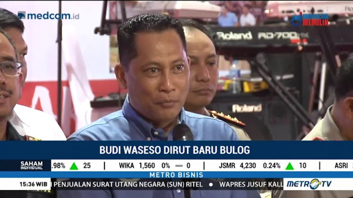 Budi Waseso Ditunjuk Jadi Dirut Baru Perum Bulog