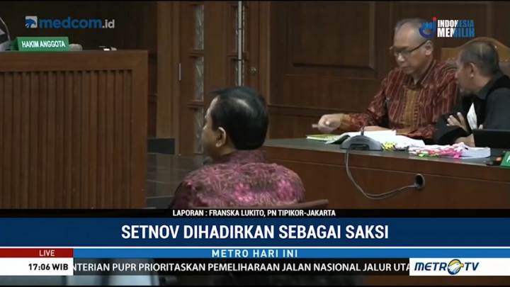 Setnov Bersaksi di Sidang Dokter Bimanesh
