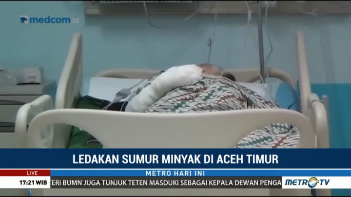Seorang Korban Ledakan Sumur Minyak Meninggal Dunia di RSUZA