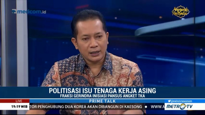 Gerindra: Pembentukan Pansus Angket TKA Tak Berhubungan dengan Pilpres