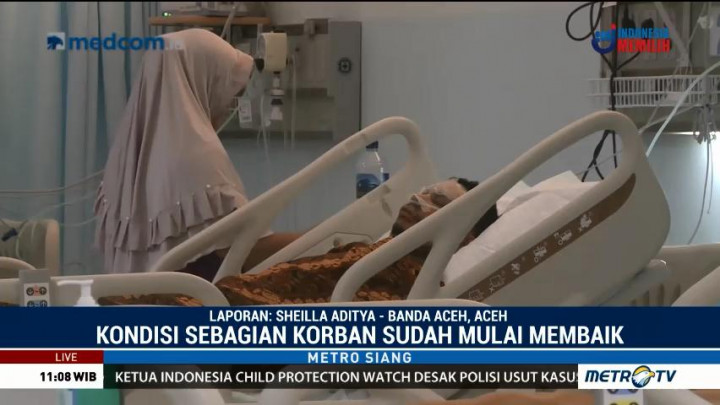 Kondisi Korban Ledakan Sumur Minyak di RSUDZA Mulai Stabil
