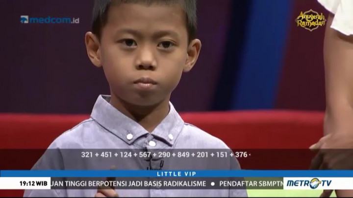 Ini Akhyar, Si Bocah 'Kalkulator' dari Makassar