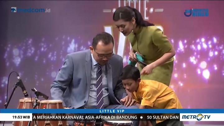 Bocah Ini Ajari Cak Lontong Teknik Bermain Kendang