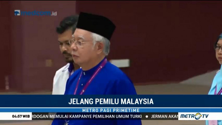 Pendaftaran Peserta Pemilu Malaysia Dibuka