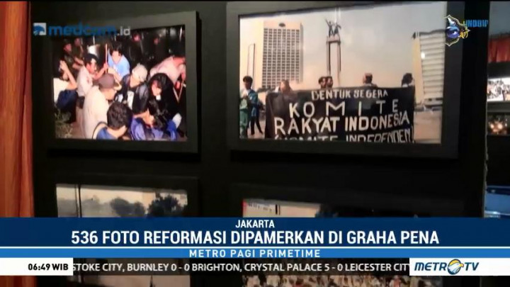 Mengenang Sejarah Reformasi 1998 Lewat Pameran Foto