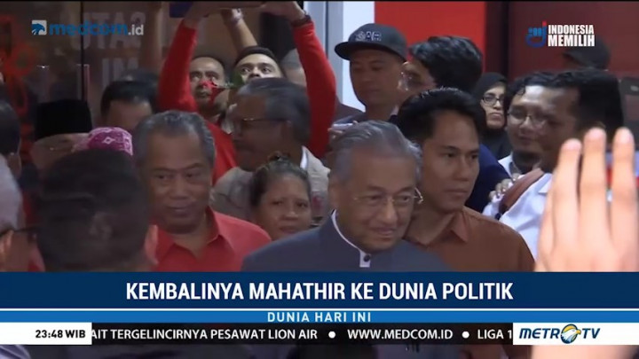 Kembalinya Mahathir Mohamad ke Dunia Politik