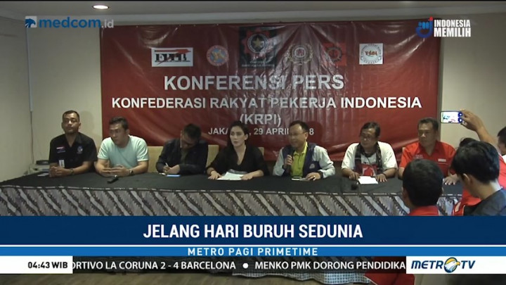 Hari Buruh, KRPI akan Sampaikan Panca Maklumat ke Jokowi