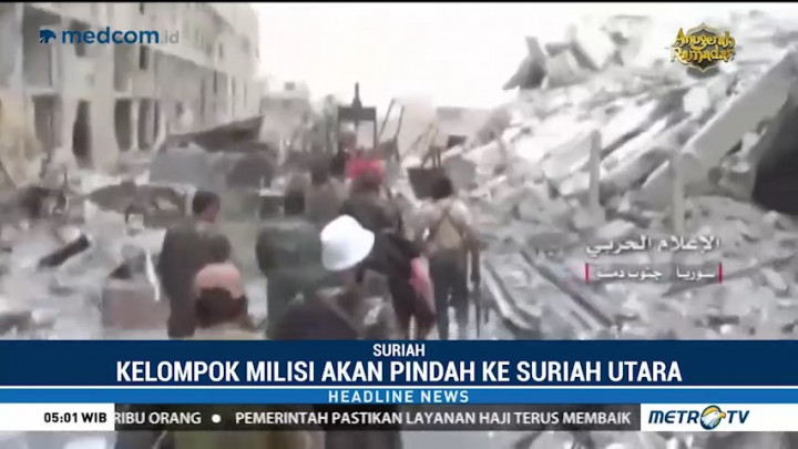 Militer Suriah Kuasai Damaskus Selatan